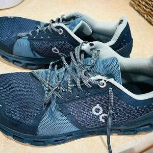 On Running Women’s Blue and Gray Athletic Shoes